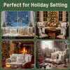 ChristmasCovers – Premium Elegant White Pillow Christmas Covers