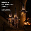 Ledsen™ FestiveHat - Halloween And Christmas Witch Hat Festive Decor With Hanging Lights