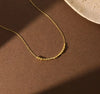 Jewelance™ MinimalistNecklace: Fashion Minimalist Personalized Morse Code Necklace