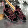 Happy™ FashionSandals - Elegant Fashion Wedge with Back Zipper Sandals