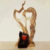 ArtDecor - Wooden Love Couple Art Decor Ornament