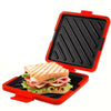 Globetrek° MicrowaveToastie - Non-Stick Microwave Sandwich Toastie Maker