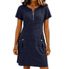 Icone™ BreezyDress: Summer Breezy Casual Dress With Front Pockets