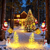 Ledsen™ SantaKettle: Solar Glowing Outdoor Santa Kettle Decoration