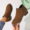 Happy™ AnkleBoots - All-Day Comfort Stylish Low Heels Ankle Boots
