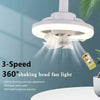 Ledsen™ FanLight: Smart, Remote Controlled Ceiling Fan And Light In One